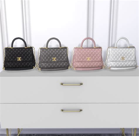 cc chanel bag|chanel bag cc sims 4.